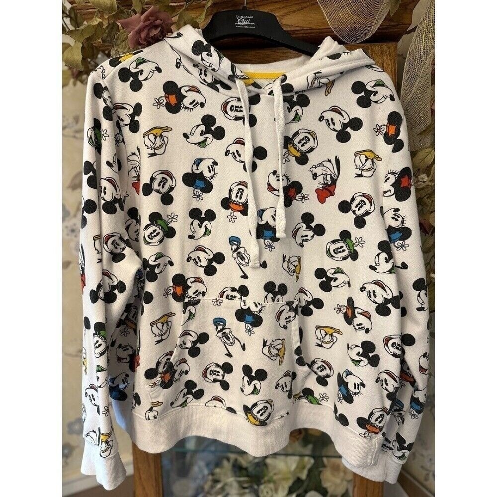 Disney Parks Hoodie Mickey Mouse &‎ Friends Kidcore 1X Woman's